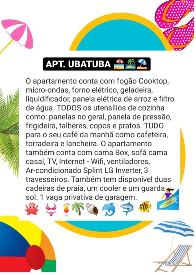 Apartamento Ubatuba - Praia Grande - 250M Da Praia ภายนอก รูปภาพ